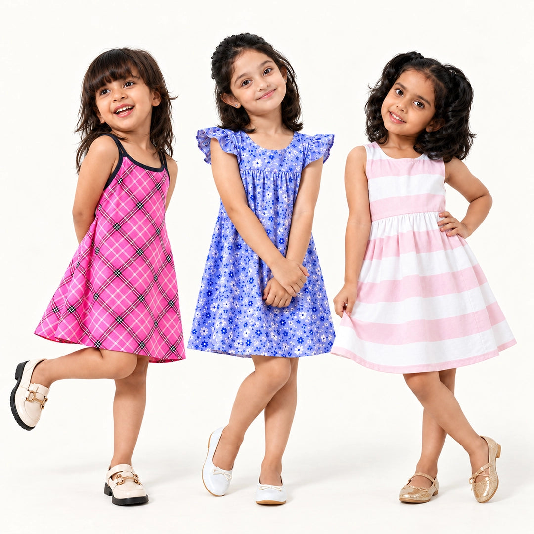 Pastel Bloom Set(Pack of 3)
