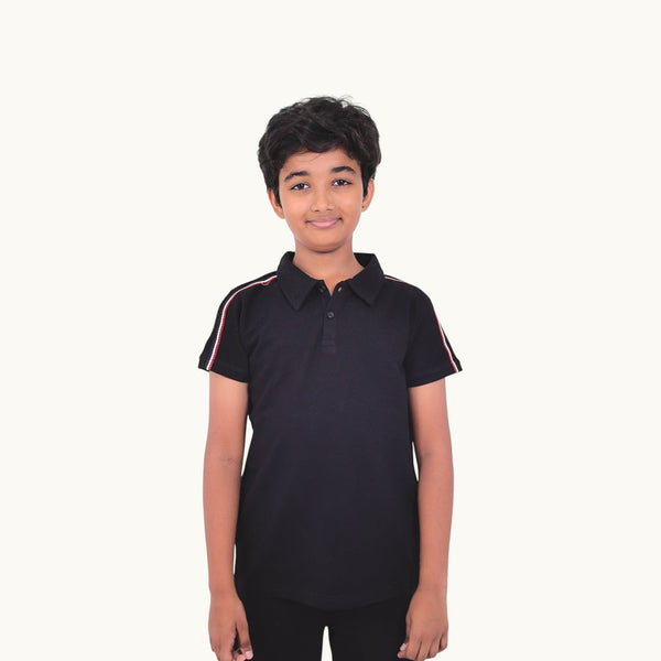 Black & Tricolour Collar Set