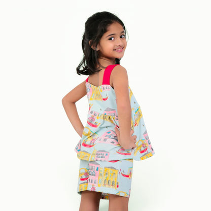 Building print Short Set