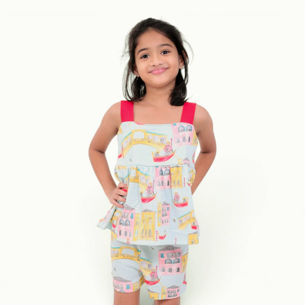 Building print Short Set