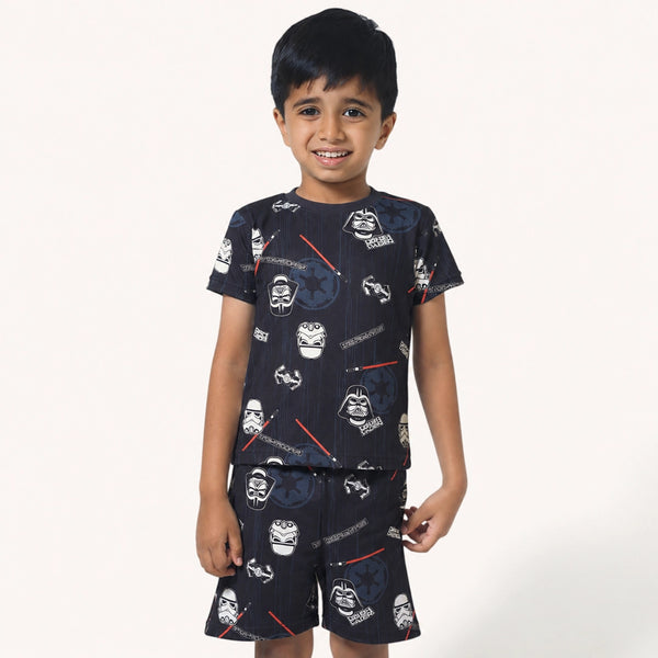 Cartoon Print Casual Co-ord Set