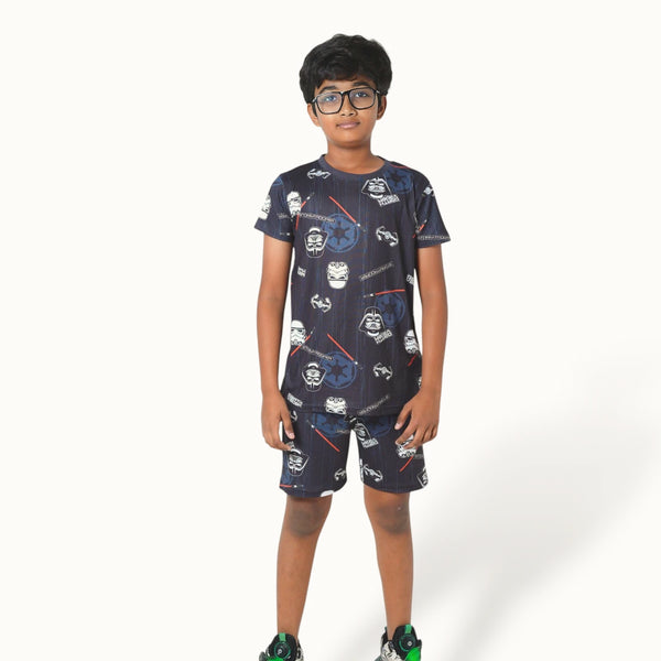 Cartoon Print Casual Co-ord Set