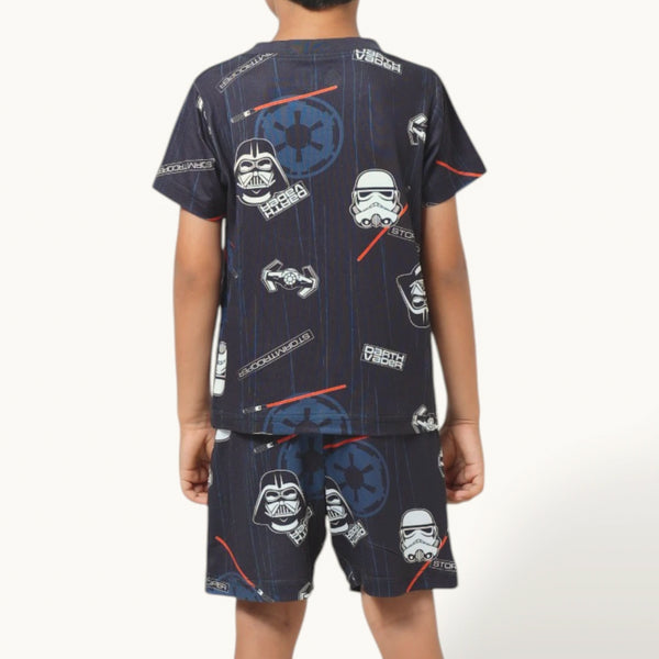Cartoon Print Casual Co-ord Set