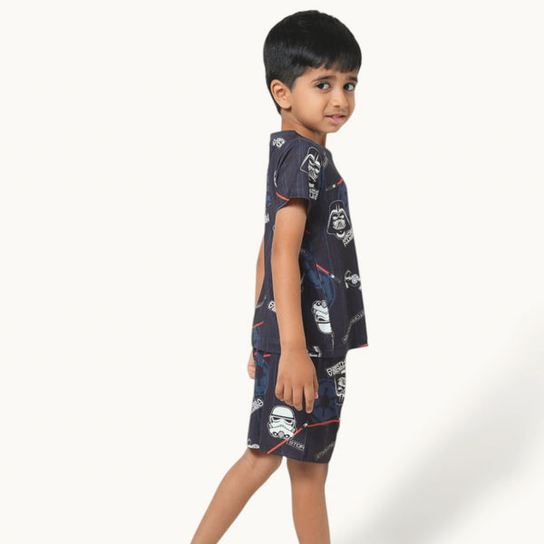 Cartoon Print Casual Co-ord Set
