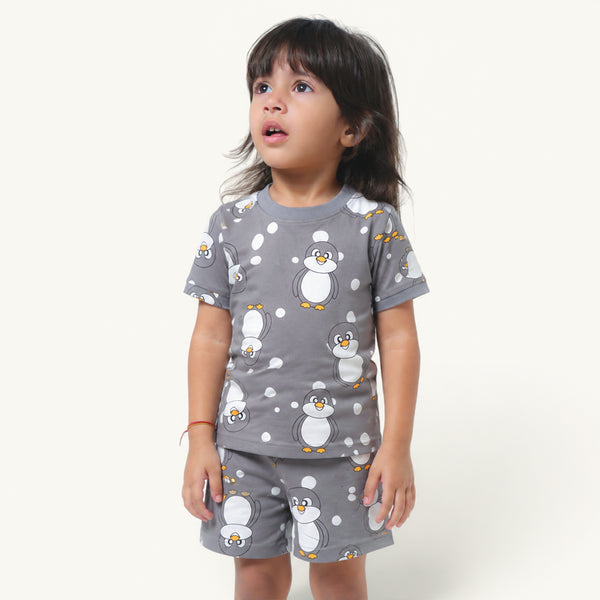 Girl's Duck Print Night Set