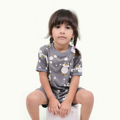 Girl's Duck Print Night Set