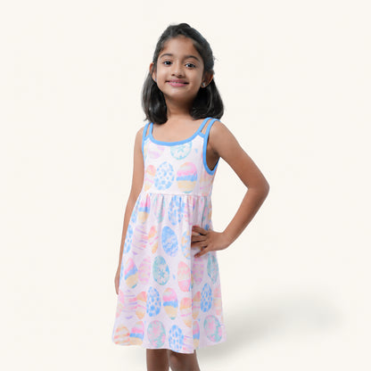 Easter Egg two Strap Frock