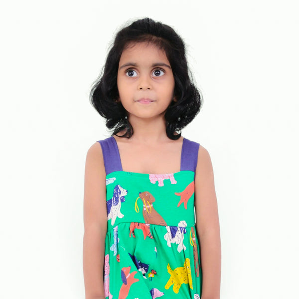 Green Animal Short set