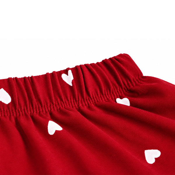Red Hearts Co-ords Set
