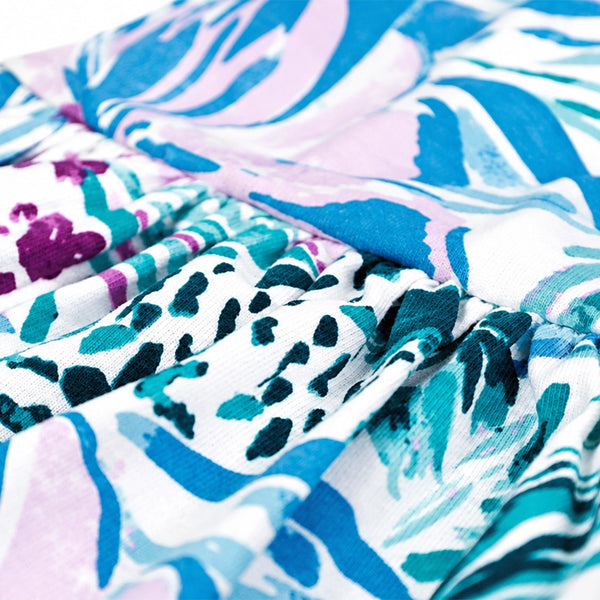 Teal & Megenta Print Co-ords Set