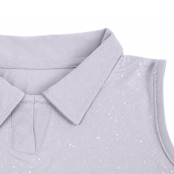 Gray Spray Co-ord Set