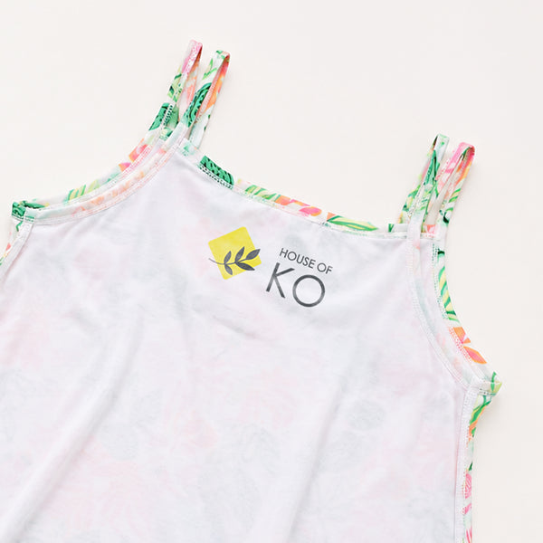 Neon Parrot Two Strap Frock