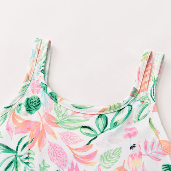 Neon Parrot Two Strap Frock