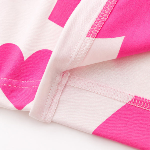 Pink Hearts Two Strap Frock