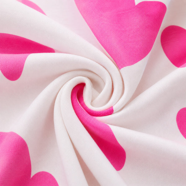 Pink Hearts Two Strap Frock