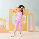 Pink Purple Raglan Set