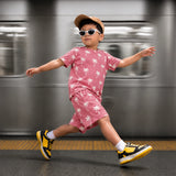 Boy's Coconut Tree Print Night Set