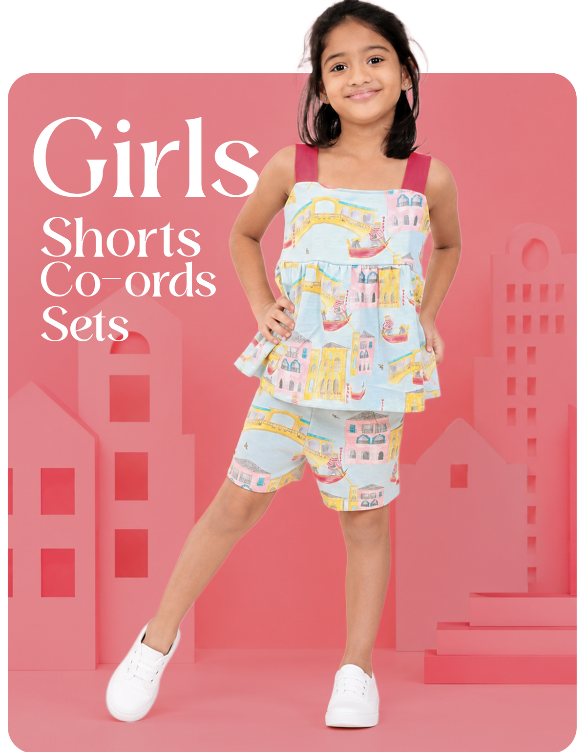 Girls Short Co-ord Set