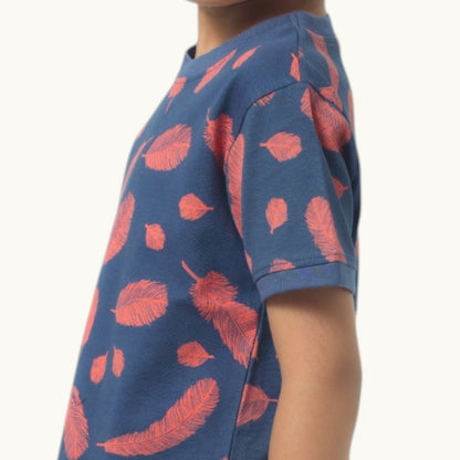 Boy's Leaf print Night Set