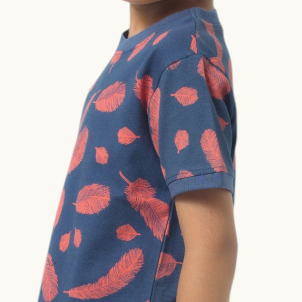 Boy's Leaf print Night Set