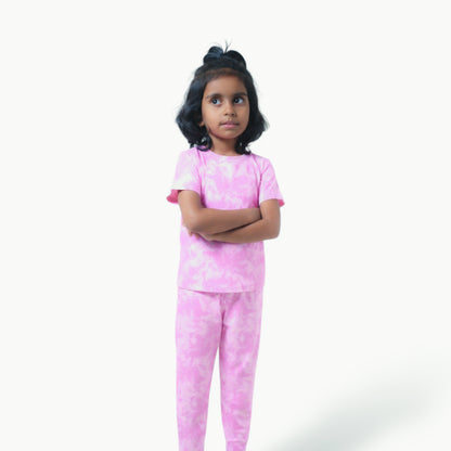 Pink Purple Raglan Set