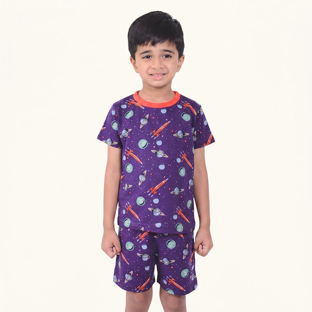 Rocket Print Casual Co-ord Set