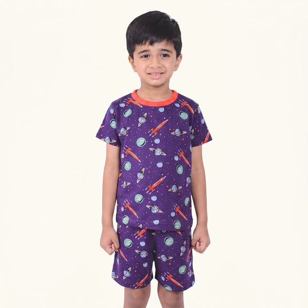 Rocket Print Casual Co-ord Set