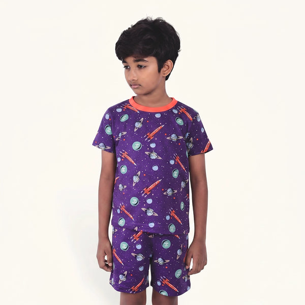 Rocket Print Casual Co-ord Set