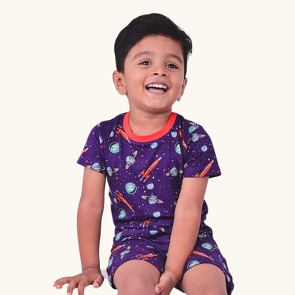 Rocket Print Casual Co-ord Set
