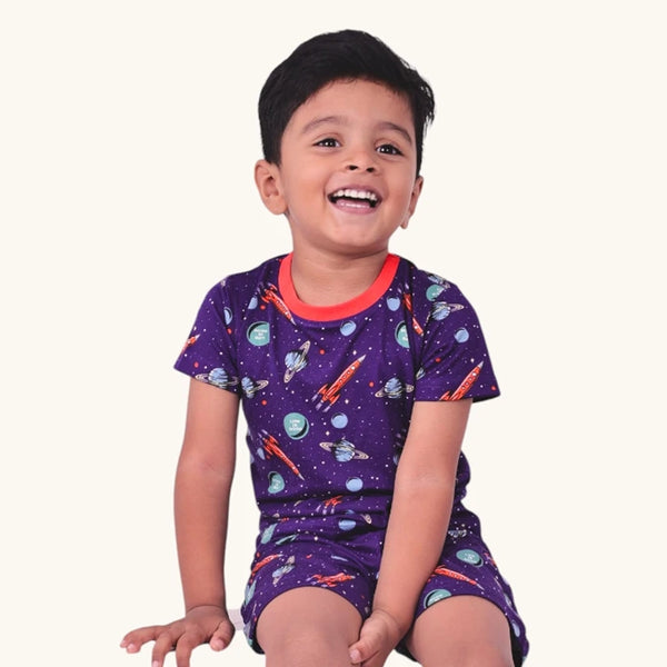 Rocket Print Casual Co-ord Set