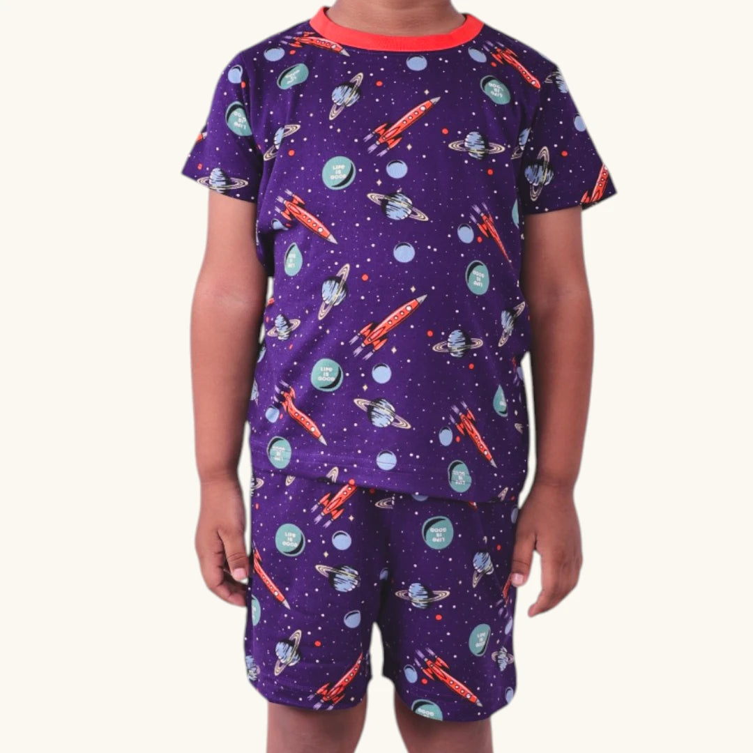 Rocket Print Casual Co-ord Set