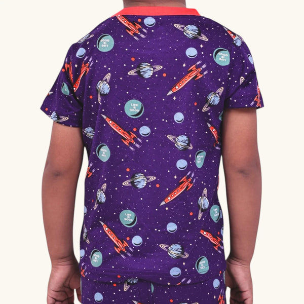 Rocket Print Casual Co-ord Set