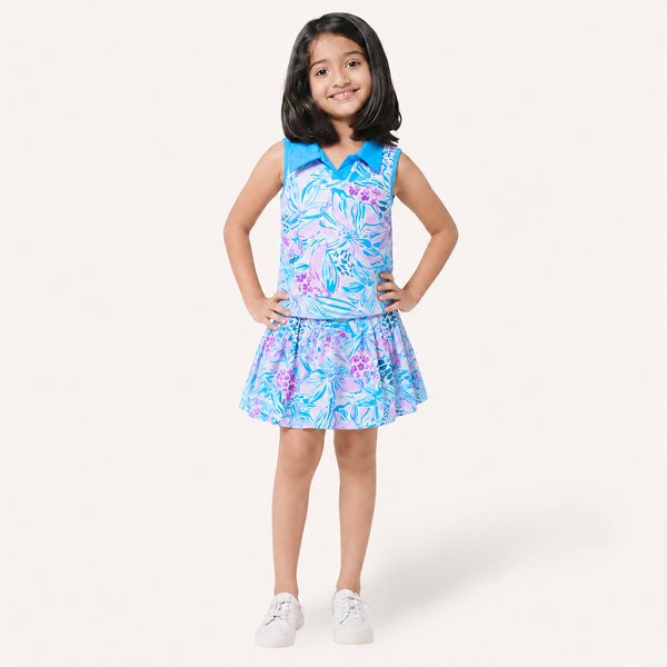 Teal & Megenta Print Co-ords Set