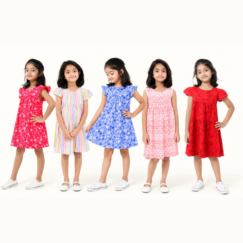 Ruby Rush Frock Set (Pack of 5)