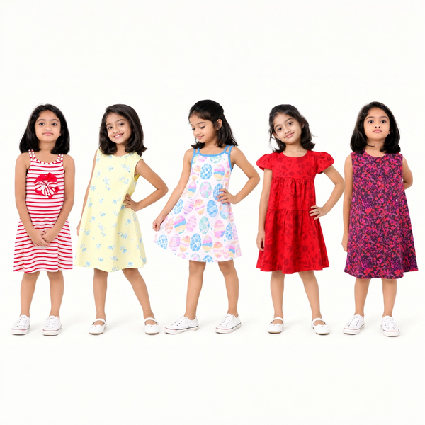 Sunshine Stories Frock Set (Pack of 5)